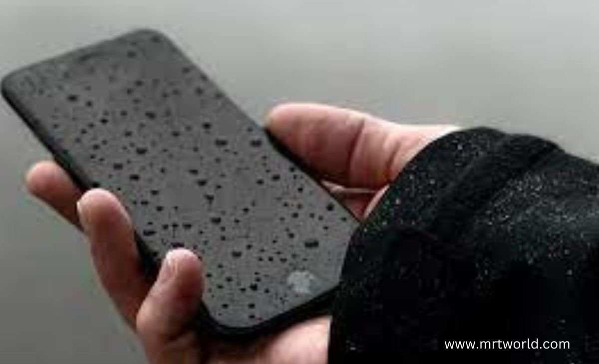 water damaged iPhone turn on but screen is black